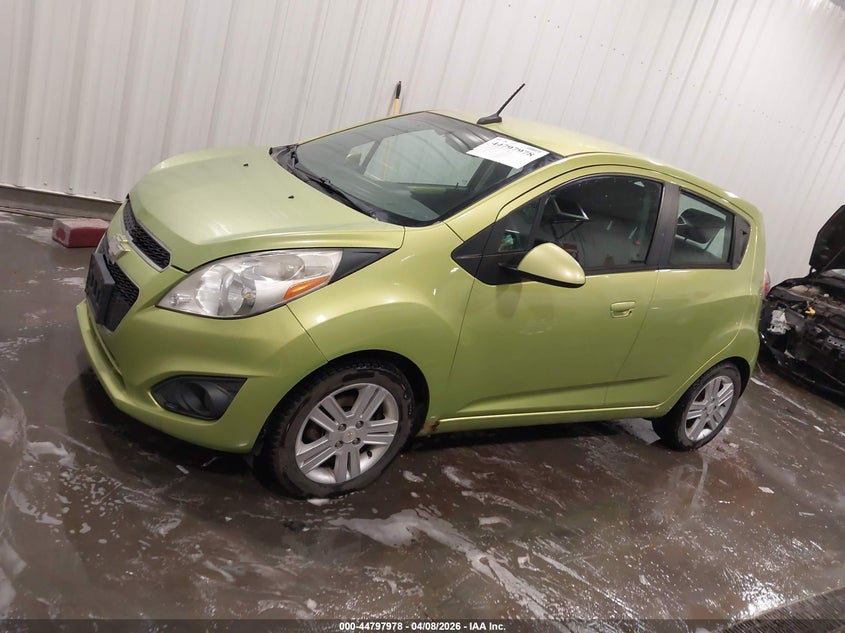 2013 Chevrolet Spark 1Lt Auto VIN: KL8CD6S99DC504852 Lot: 44797978