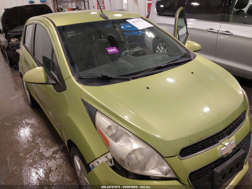 2013 Chevrolet Spark 1Lt Auto VIN: KL8CD6S99DC504852 Lot: 44797978