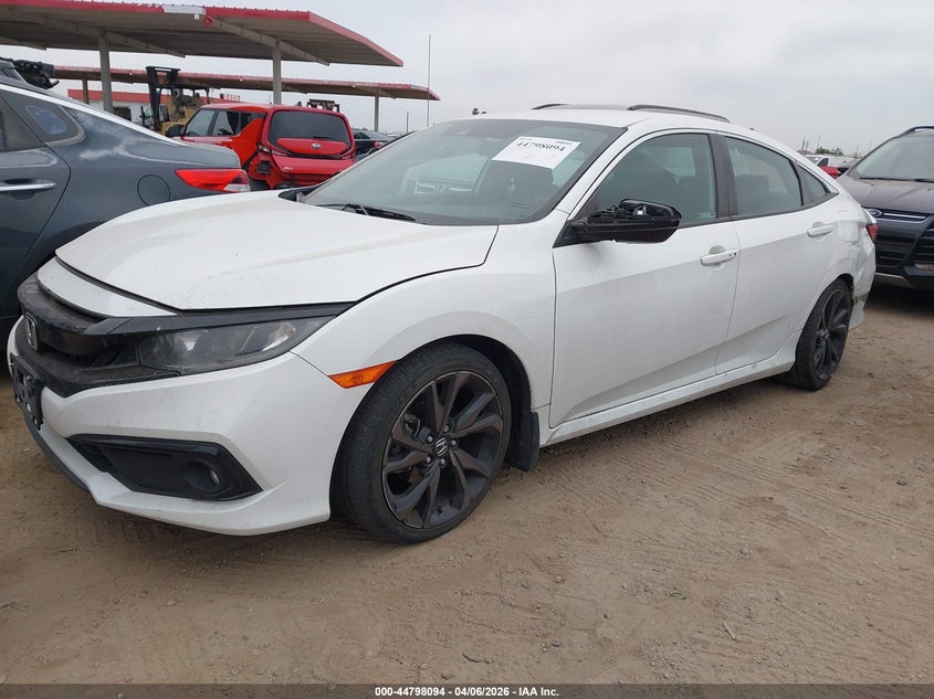 2020 Honda Civic Sport 19XFC2F87LE212366 photo 1