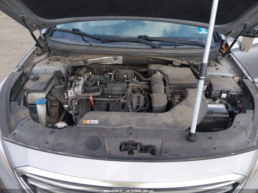 2016 Hyundai Sonata 2.4 Se grey Lot 111044798157 Vin 5NPE24AF9GH355174