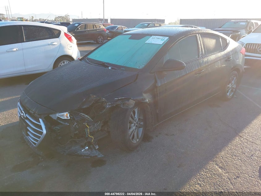 VIN 5NPD84LF2JH328221 2018 HYUNDAI ELANTRA SEL