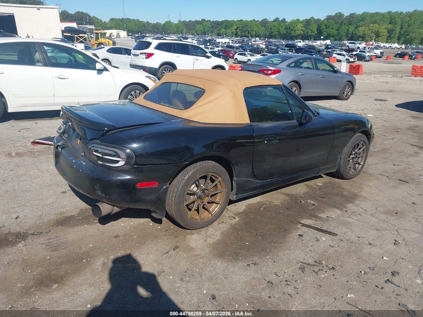 1999 Mazda Mx-5 Miata Leather Pkg/Popular Equipment Pkg/Sports Pkg/Touring Pkg