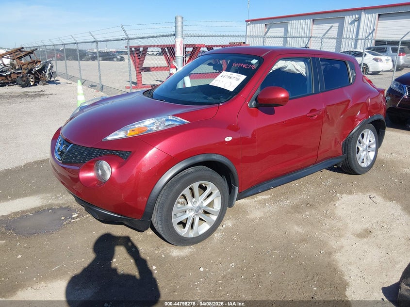 Vin: jn8af5mr6ct117968, lot: 45295544, nissan juke sv 20122