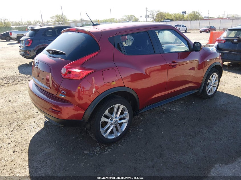 Vin: jn8af5mr6ct117968, lot: 45295544, nissan juke sv 20124