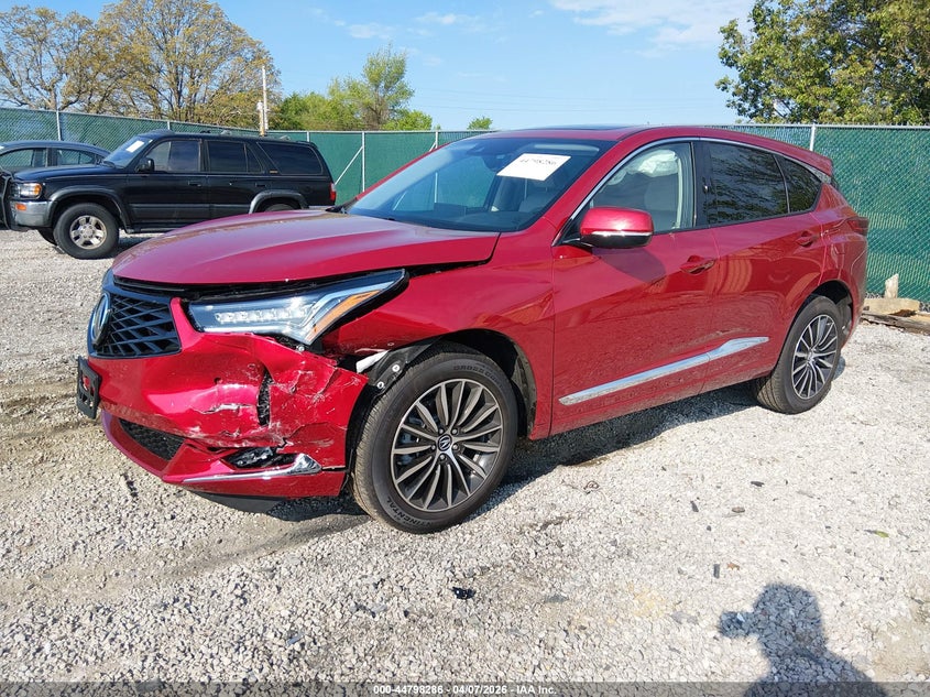 Vin: 5j8tc2h77tl010854, lot: 45295552, acura rdx advance 20262