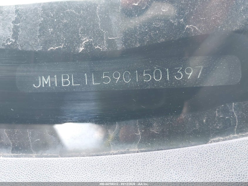 2012 Mazda Mazda3 S Touring VIN: JM1BL1L59C1501397 Lot: 44798312