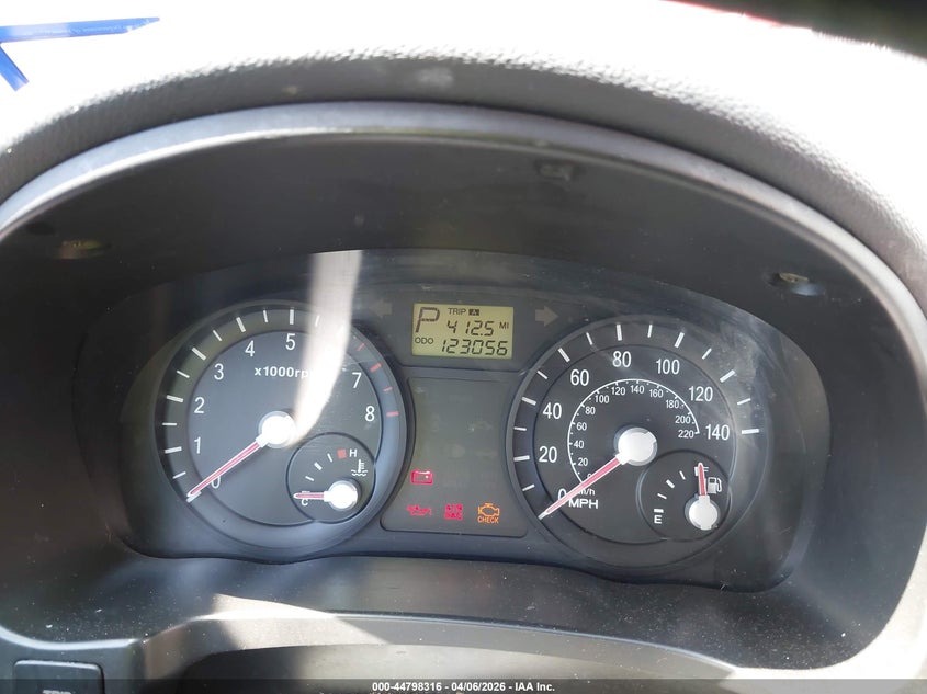 2006 Kia Rio Lx VIN: KNADE123266067640 Lot: 44798316