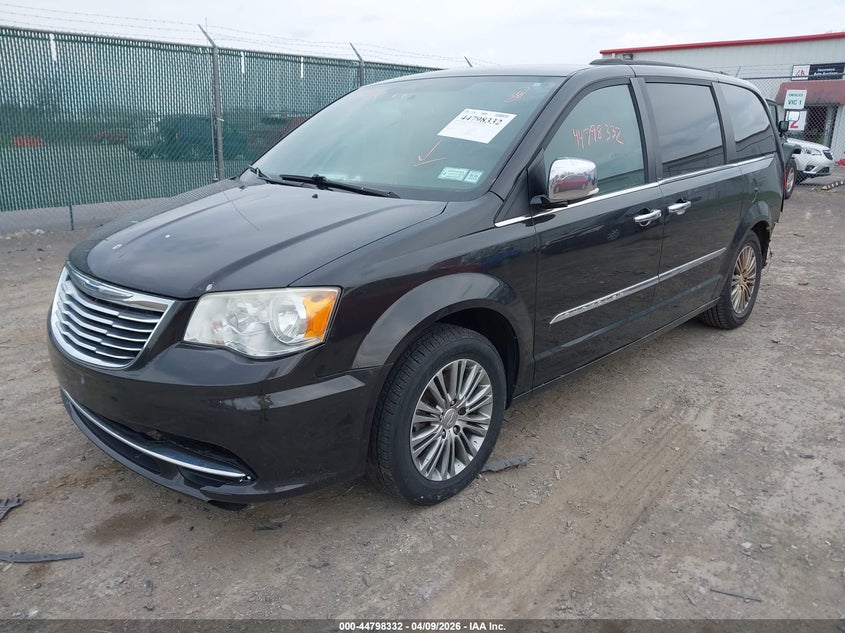 Vin: 2c4rc1cg1er228826, lot: 45295598, chrysler town & country touring-l 20142