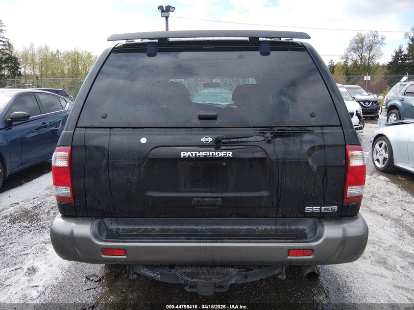 2001 Nissan Pathfinder Se VIN: JN8DR09X01W564001 Lot: 44798416