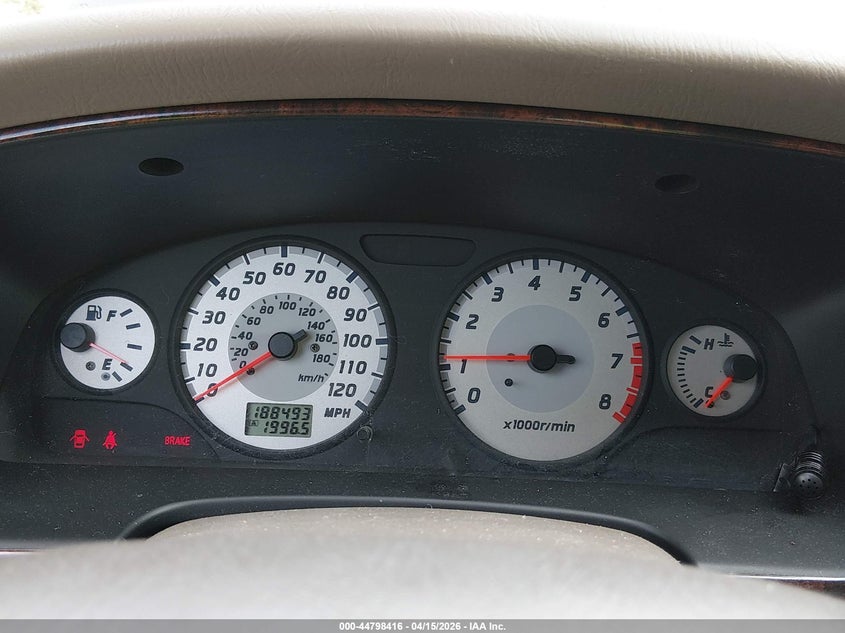 2001 Nissan Pathfinder Se VIN: JN8DR09X01W564001 Lot: 44798416