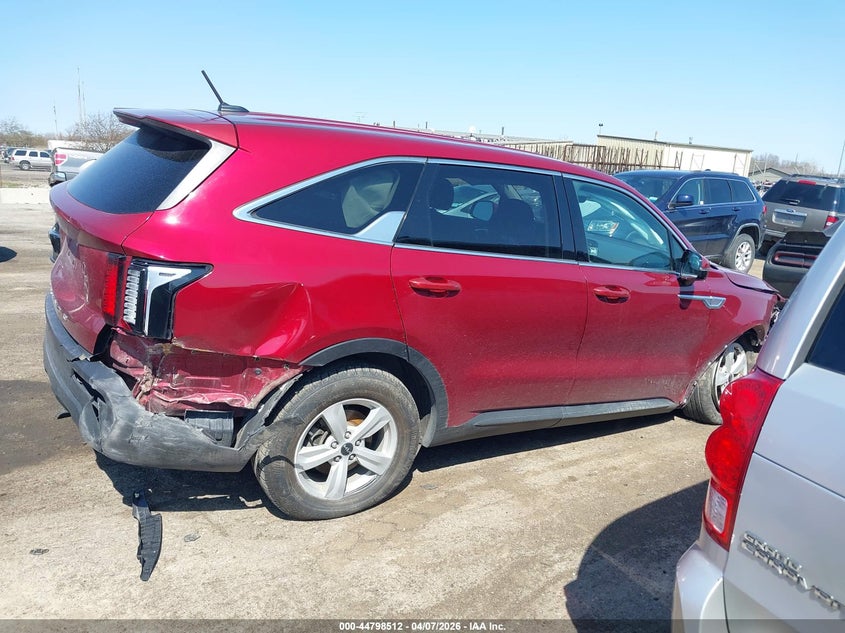 2022 Kia Sorento Lx VIN: 5XYRGDLC9NG075362 Lot: 44798512