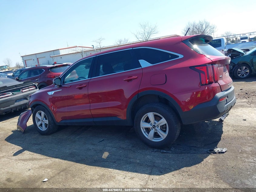 2022 Kia Sorento Lx VIN: 5XYRGDLC9NG075362 Lot: 44798512