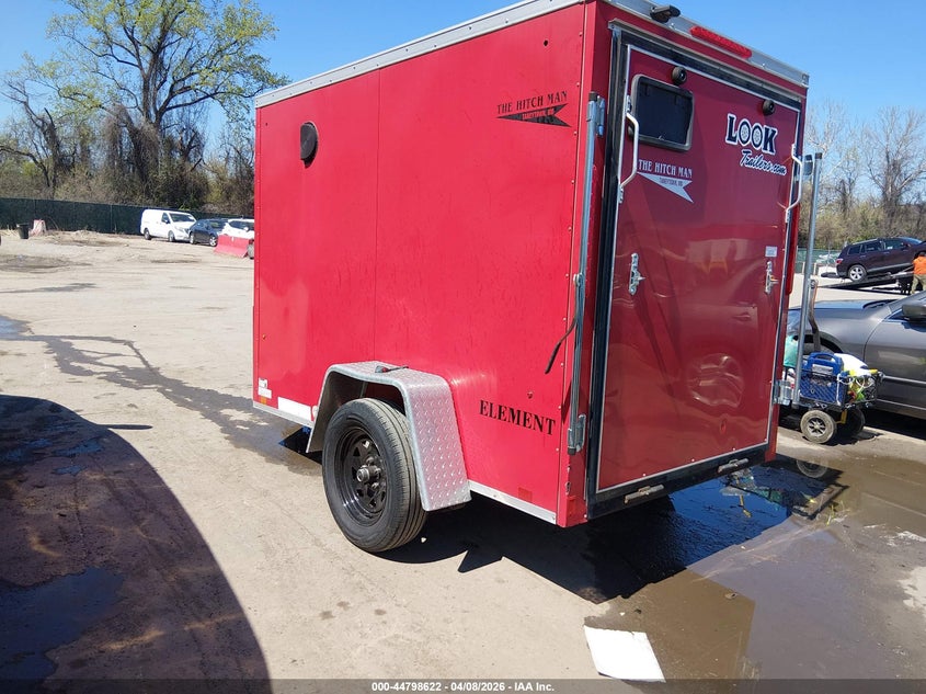 2017 Look Trailers 5X8 Enclosed Cargo