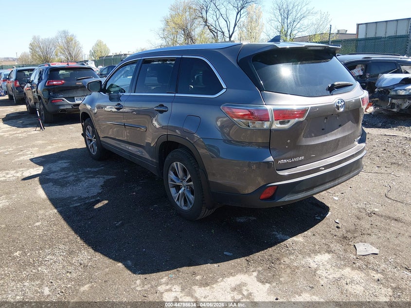 2015 Toyota Highlander Xle V6
