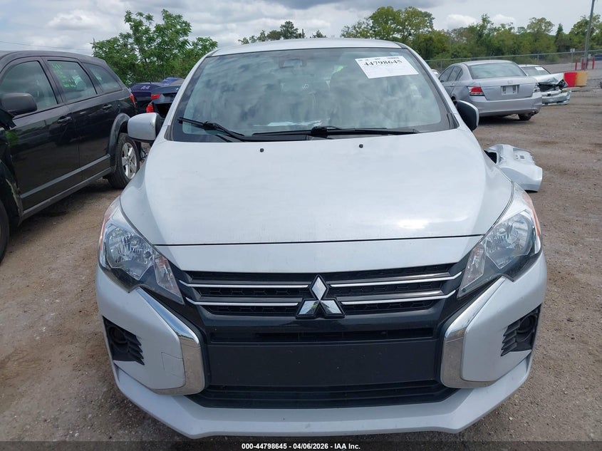 2022 Mitsubishi Mirage Es/Le VIN: ML32AUHJ3NH000967 Lot: 44798645