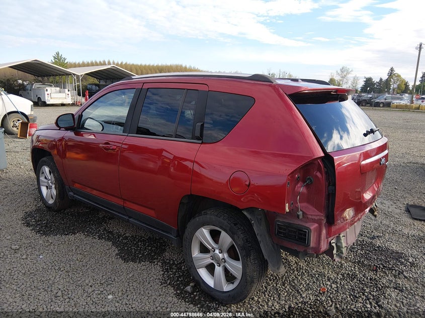 2015 Jeep Compass 2.0 High Altitude Edition red Lot 111044798666 Vin 1C4NJCEA9FD367387