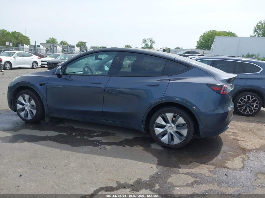 2023 Tesla Model y Awd Long Range Dual Motor All-Wheel Drive grey Lot 111044798701 Vin 7SAYGDEE8PA136835