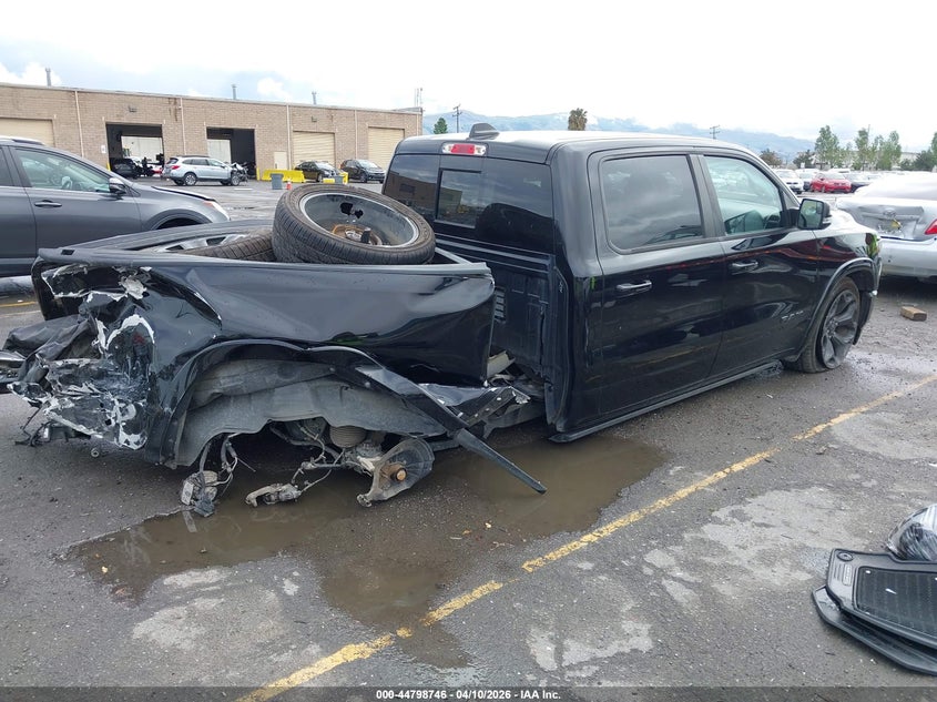 1C6SRFPT5LN191351 2020 Ram 1500 5.7 Ram Limited 4X4 6'4 Box black