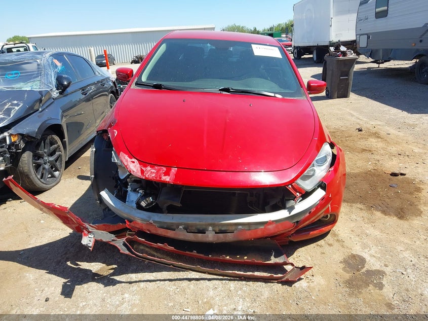 2016 Dodge Dart 2.0 Sxt Sport red Lot 111044798805 Vin 1C3CDFFA4GD821095