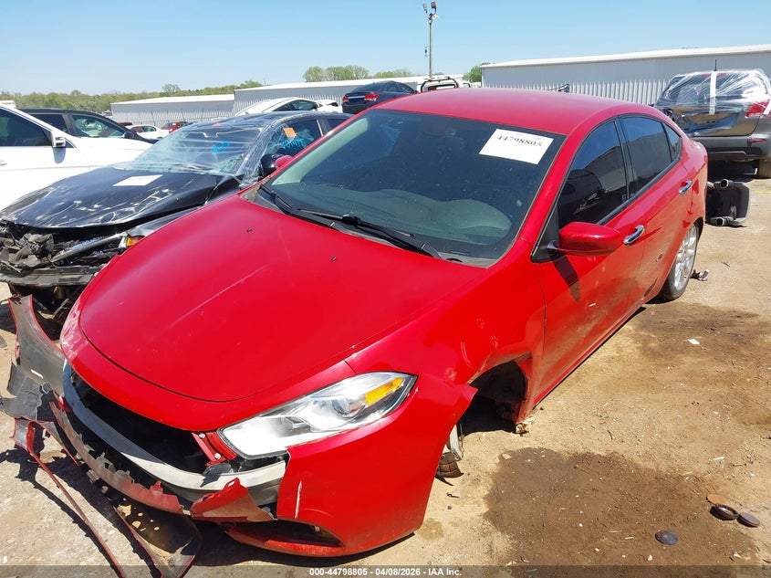 1C3CDFFA4GD821095 2016 Dodge Dart 2.0 Sxt Sport red