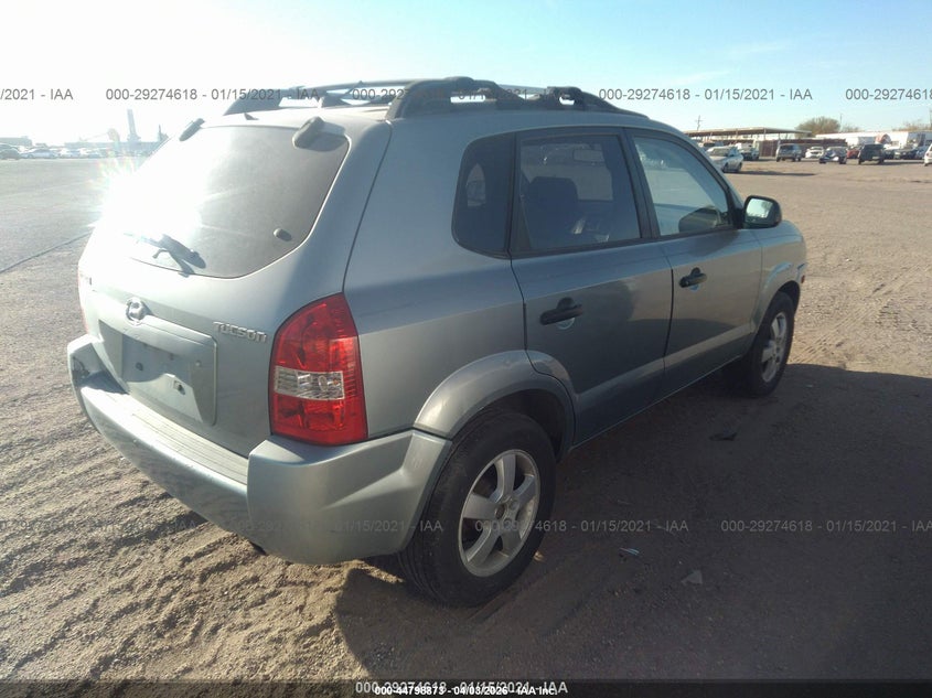 2006 HYUNDAI TUCSON auction photo 4