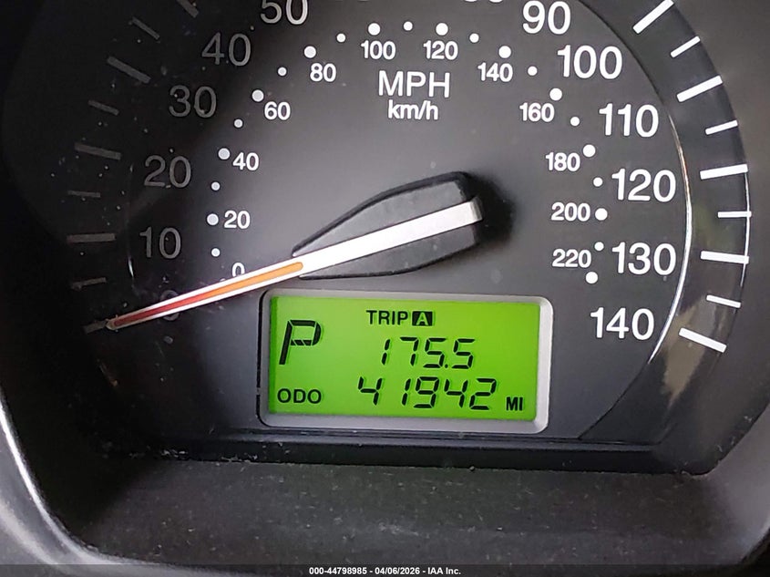 2009 Kia Spectra Ex VIN: KNAFE221295654363 Lot: 44798985