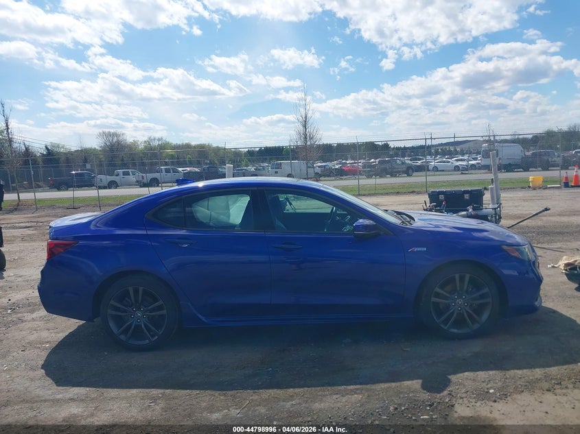 2019 Acura Tlx Tech A-Spec Pkgs VIN: 19UUB1F69KA001644 Lot: 44798996