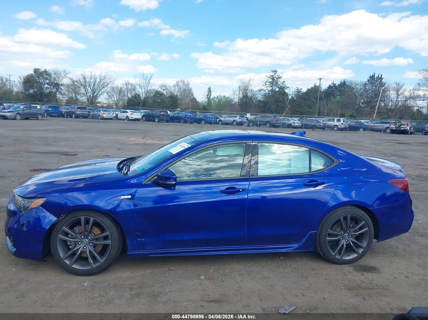 2019 Acura Tlx Tech A-Spec Pkgs VIN: 19UUB1F69KA001644 Lot: 44798996