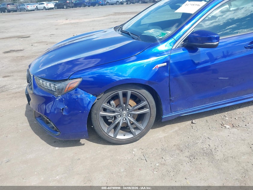 2019 Acura Tlx Tech A-Spec Pkgs VIN: 19UUB1F69KA001644 Lot: 44798996