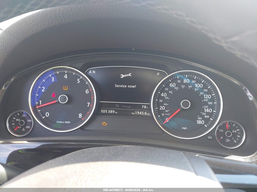 2014 Volkswagen Touareg 3.6L Sport VIN: WVGEF9BP9ED012503 Lot: 44799073