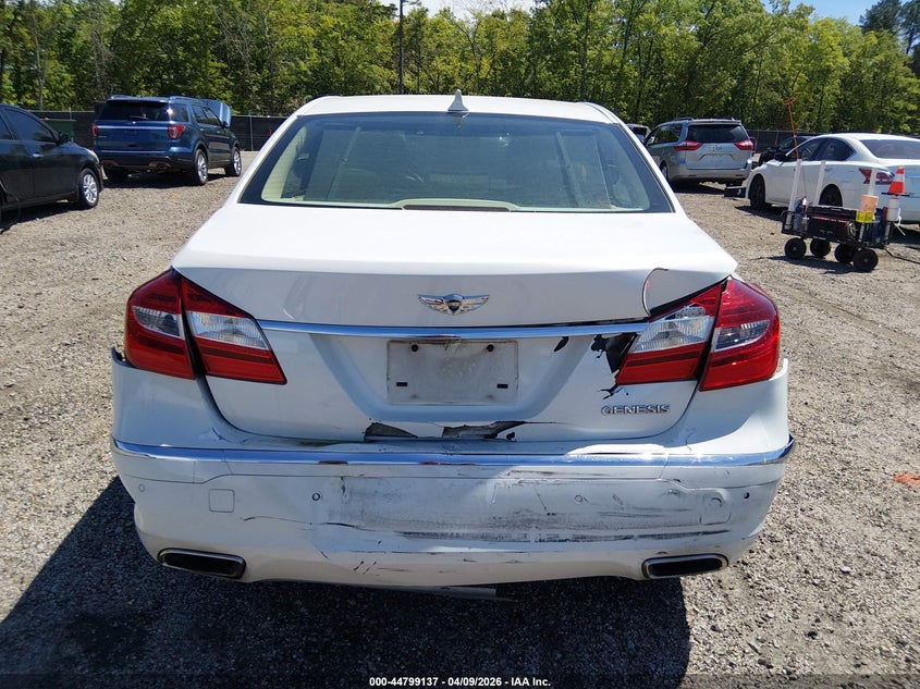 2012 Hyundai Genesis 3.8 VIN: KMHGC4DD1CU161847 Lot: 44799137