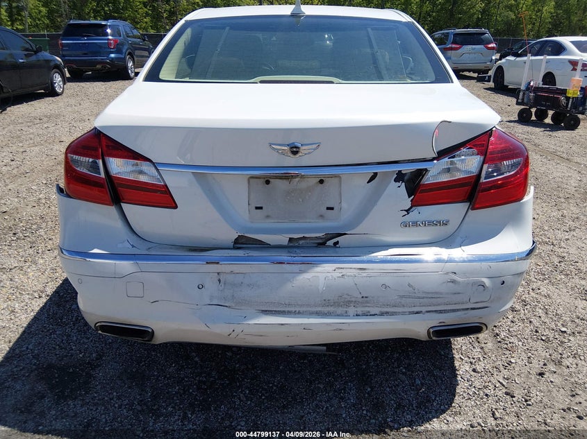 2012 Hyundai Genesis 3.8 VIN: KMHGC4DD1CU161847 Lot: 44799137