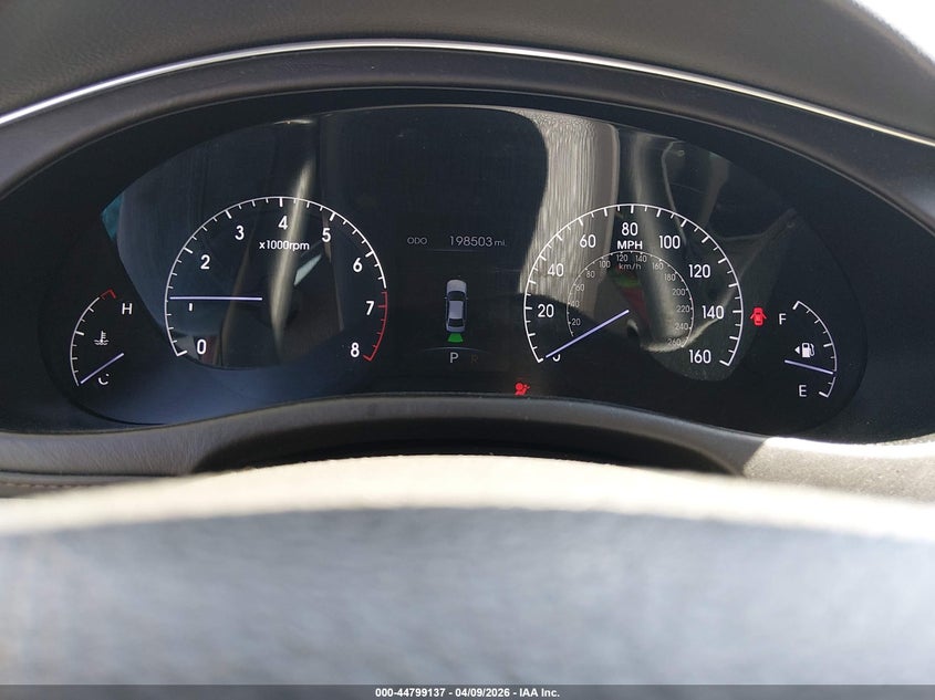 2012 Hyundai Genesis 3.8 VIN: KMHGC4DD1CU161847 Lot: 44799137