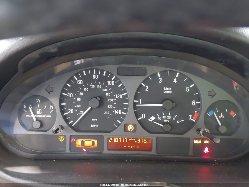 2001 BMW 330I VIN: WBAAV53431FJ69023 Lot: 44799138