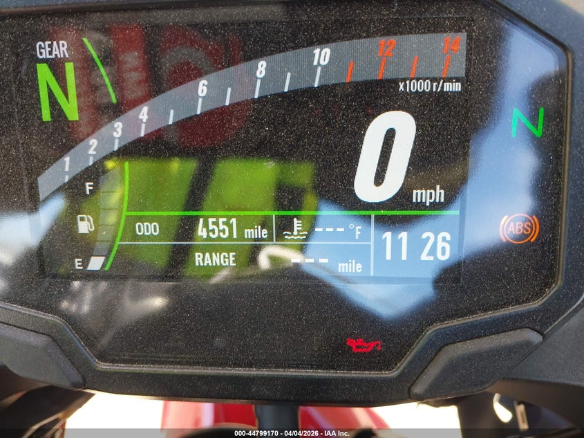 2025 Kawasaki Ex500 A/B VIN: ML5EXGJ16SDA55465 Lot: 44799170
