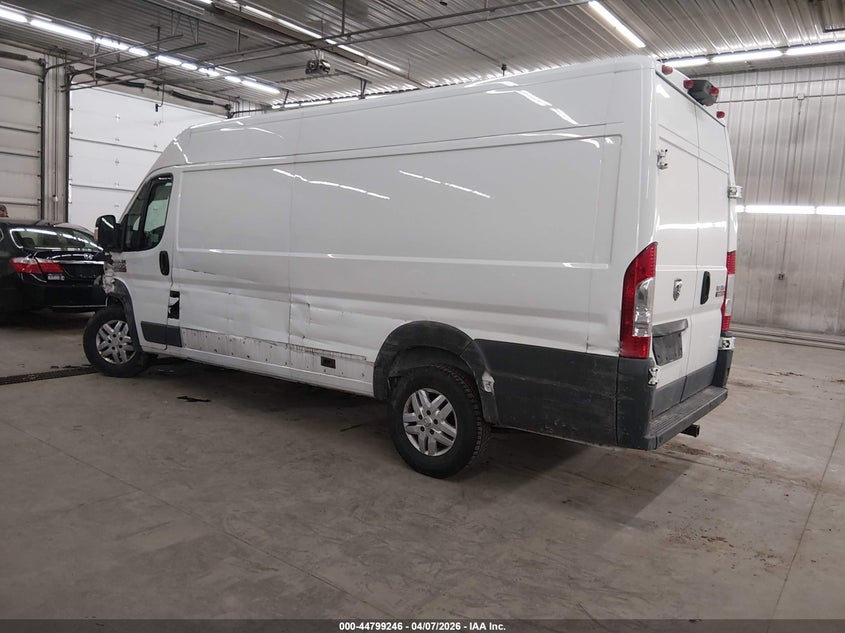 Vin: 3c6urvjg2ee117259, lot: 45296511, ram promaster 3500 high roof 20143