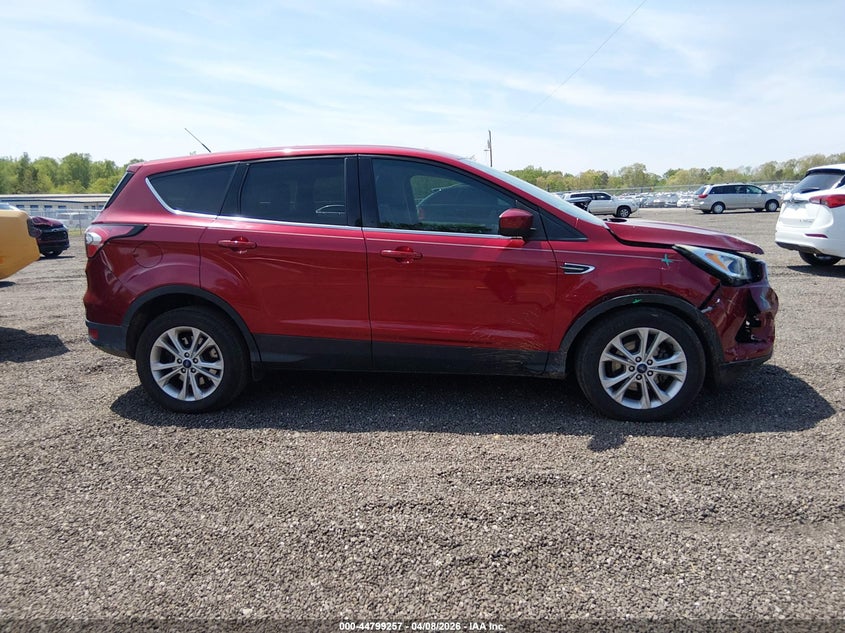 2017 Ford Escape 1.5 Se red Lot 111044799257 Vin 1FMCU0GD7HUB72889