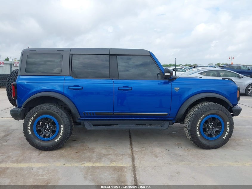 2021 Ford Bronco 2.7 First Edition blue Lot 111044799273 Vin 1FMEE5EP1MLA42056