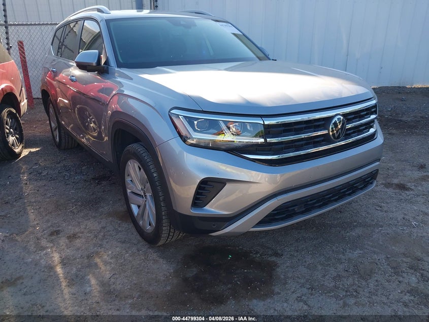 1V2ER2CA5MC523092 2021 Volkswagen Atlas 3.6L V6 Sel auction photo 1
