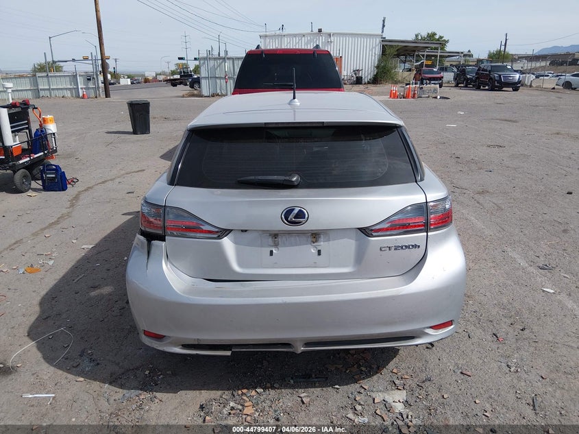 2011 Lexus Ct 200H Premium VIN: JTHKD5BH7B2046573 Lot: 44799407