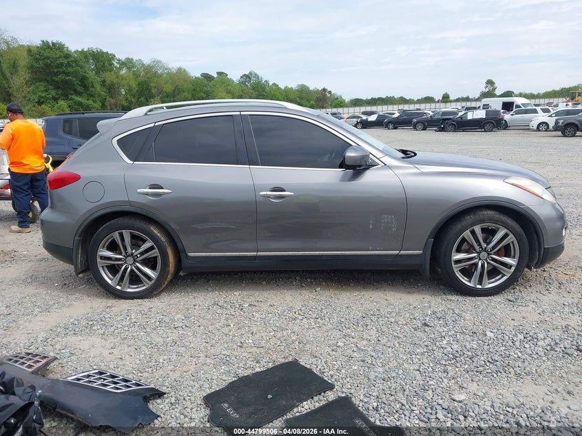 2013 Infiniti Ex37 Journey VIN: JN1BJ0HRXDM480834 Lot: 44799506
