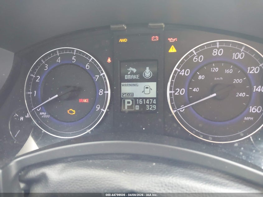 2013 Infiniti Ex37 Journey VIN: JN1BJ0HRXDM480834 Lot: 44799506