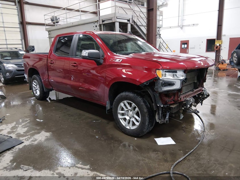 1GCUDDED4RZ192704 2024 Chevrolet Silverado 1500 4Wd Short Bed Lt auction photo 1