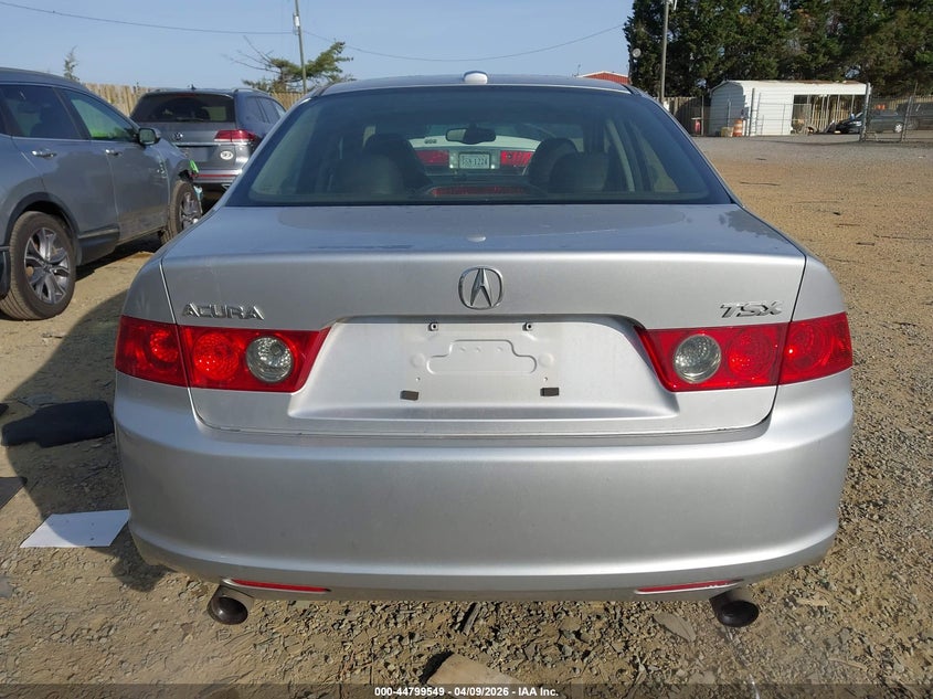 2006 Acura Tsx VIN: JH4CL96806C037836 Lot: 44799549