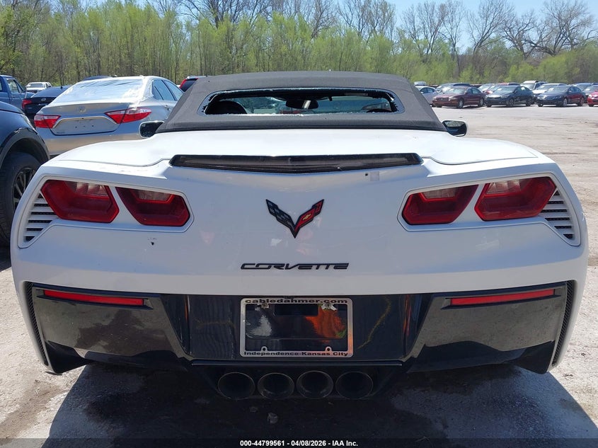 2016 Chevrolet Corvette Stingray VIN: 1G1YD3D7XG5125965 Lot: 44799561