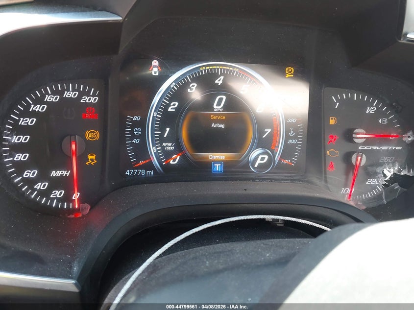 2016 Chevrolet Corvette Stingray VIN: 1G1YD3D7XG5125965 Lot: 44799561