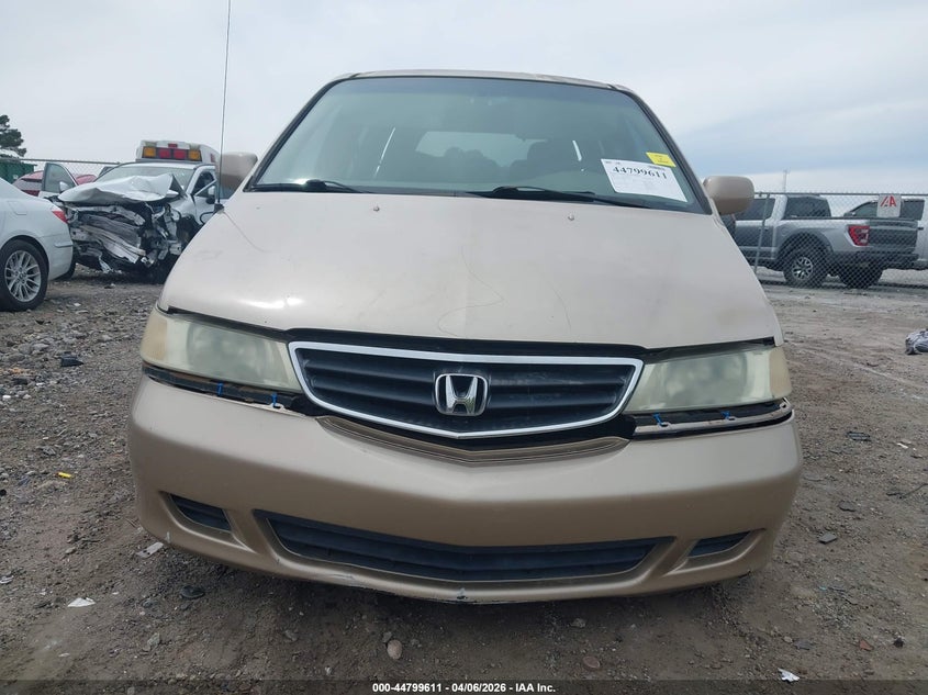 2002 Honda Odyssey Ex VIN: 5FNRL18692B015405 Lot: 44799611