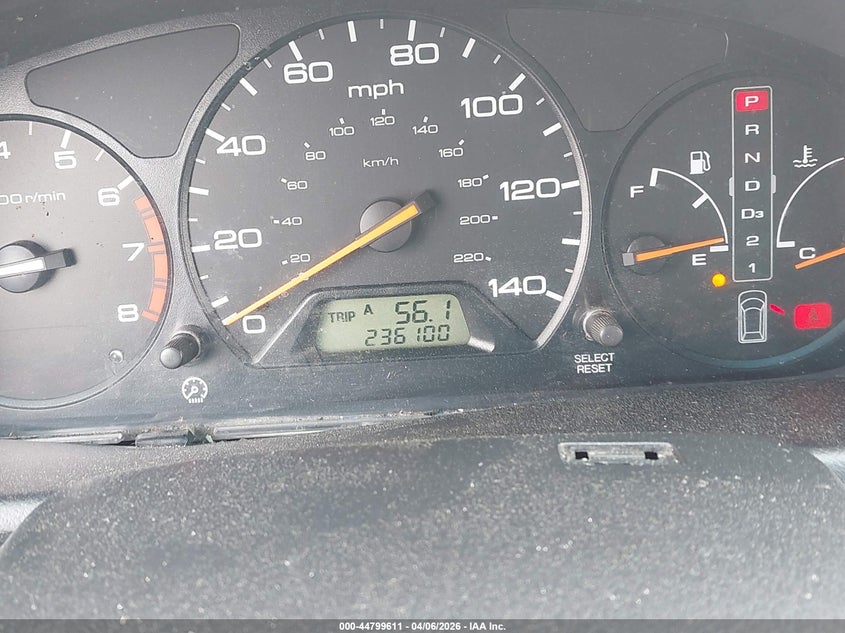 2002 Honda Odyssey Ex VIN: 5FNRL18692B015405 Lot: 44799611