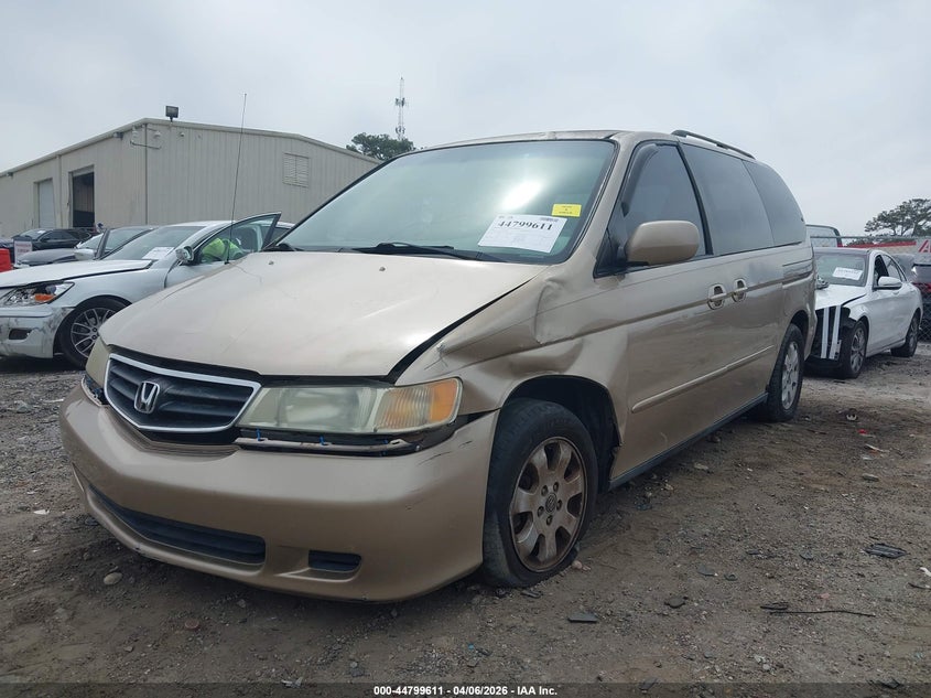 2002 Honda Odyssey Ex VIN: 5FNRL18692B015405 Lot: 44799611