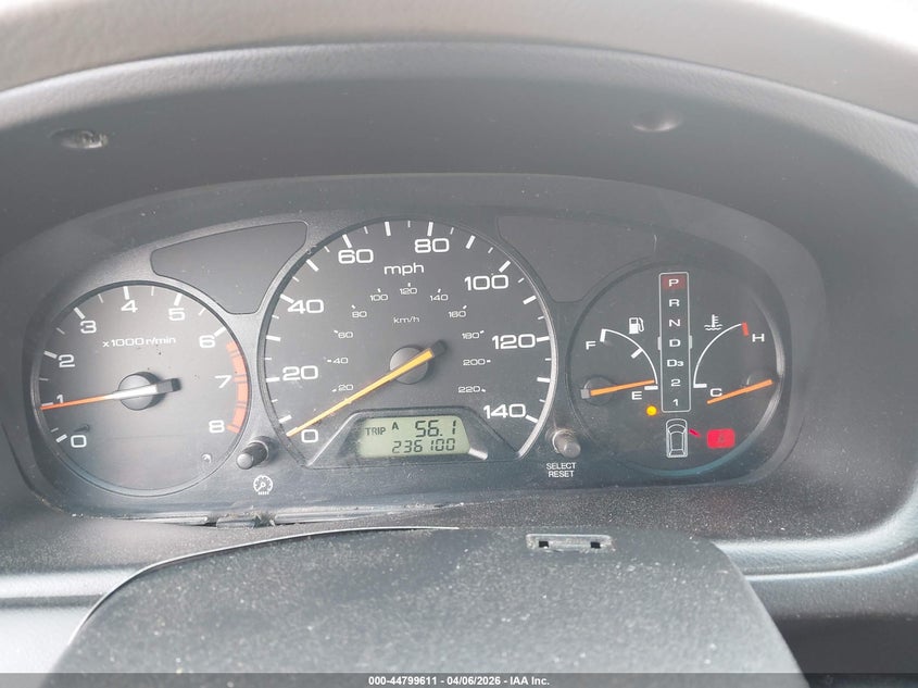 2002 Honda Odyssey Ex VIN: 5FNRL18692B015405 Lot: 44799611